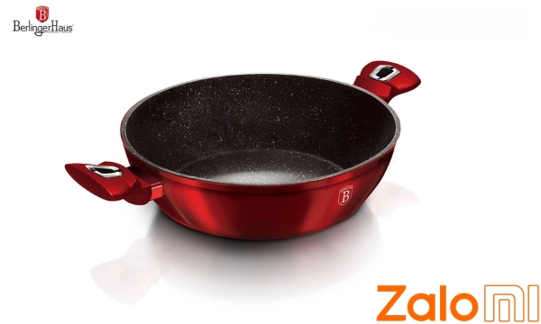 Nồi chảo 2 quai có nắp Berlinger Haus BH/1263N 28cm thumb