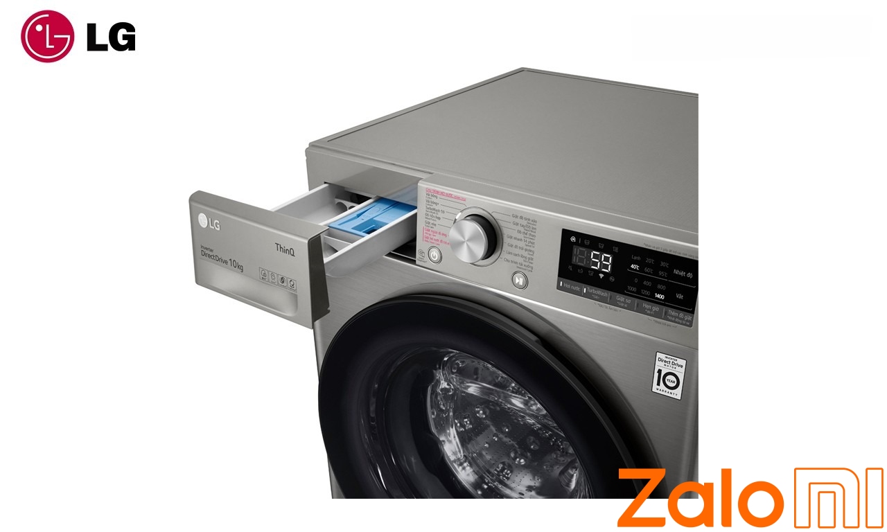 Máy giặt LG Inverter 10kg FV1410S4P