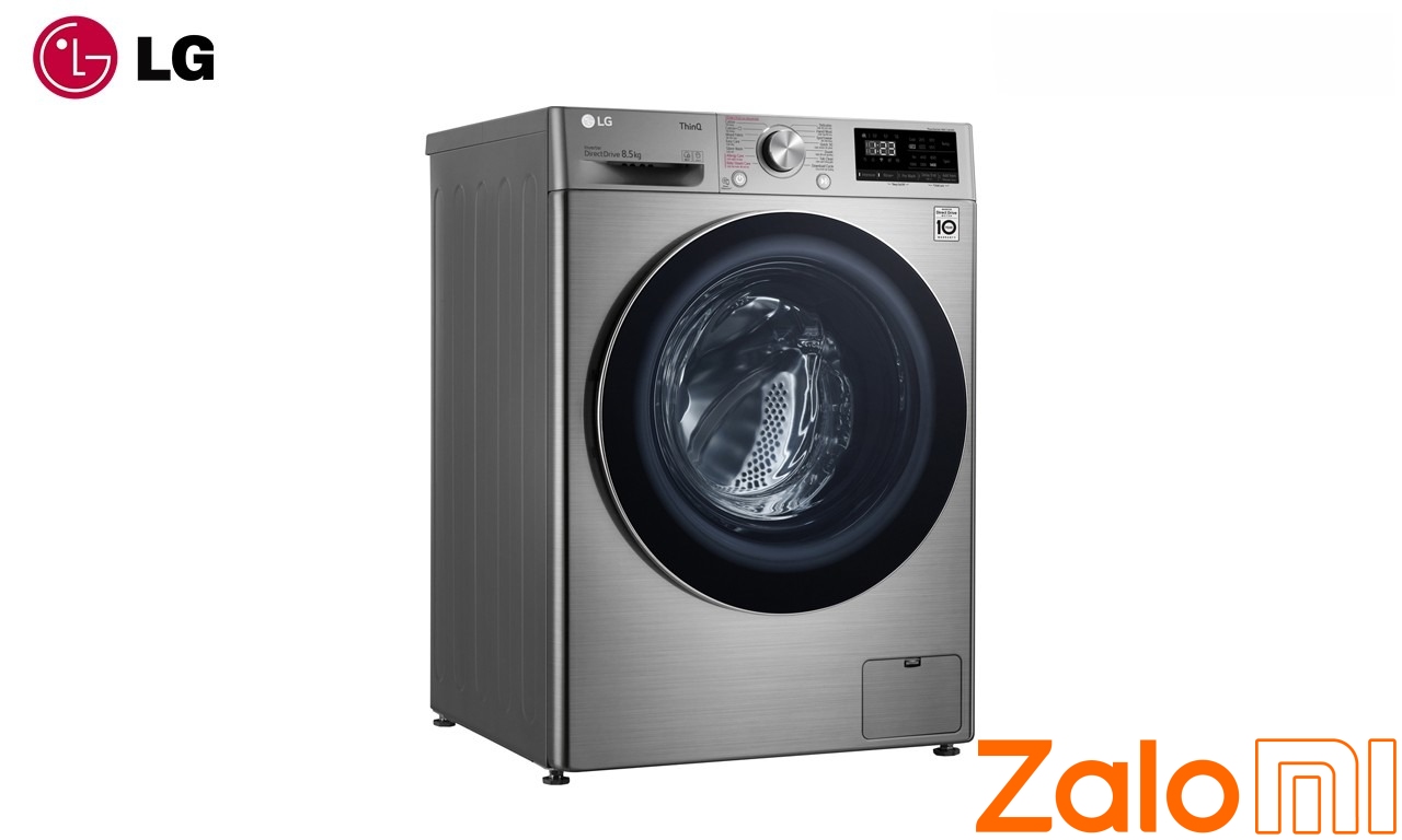 Máy giặt lồng ngang LG AI DD™ FV1408S4V 8.5kg - Xám