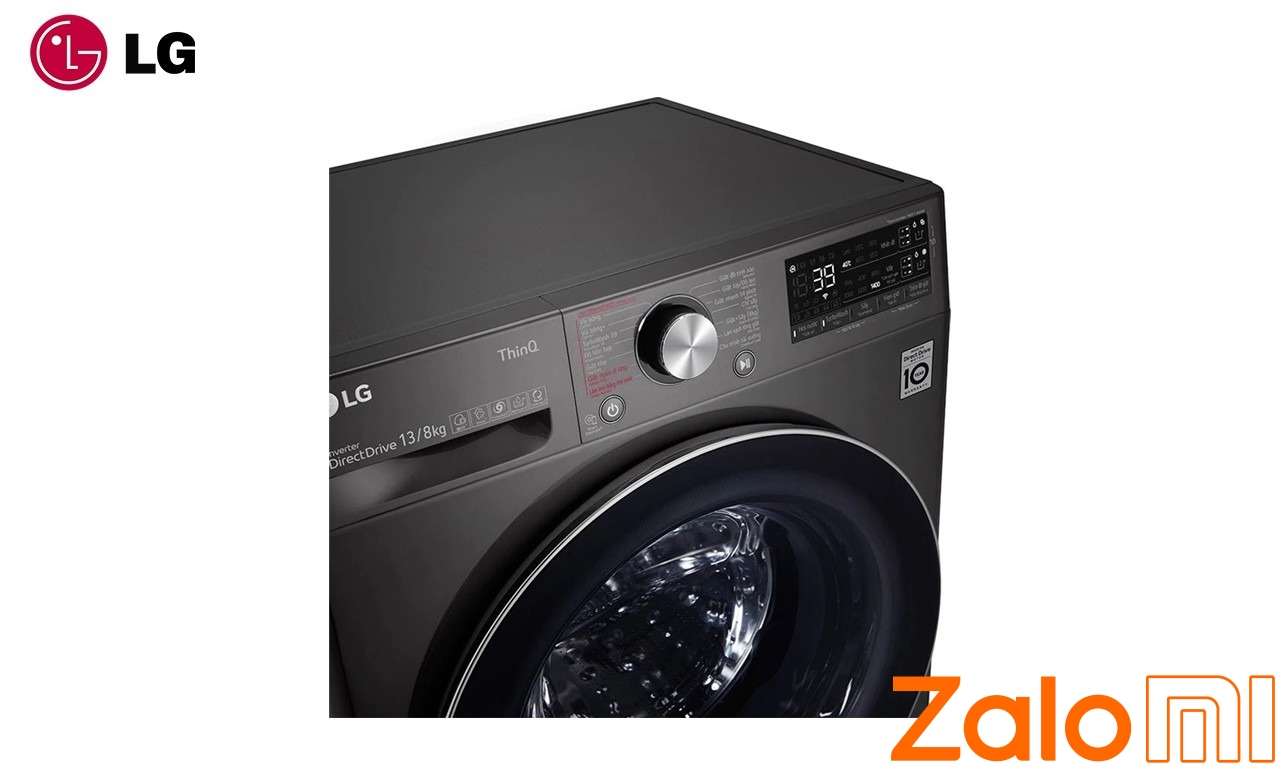 Máy giặt sấy LG Inverter 13kg FV1413H3BA