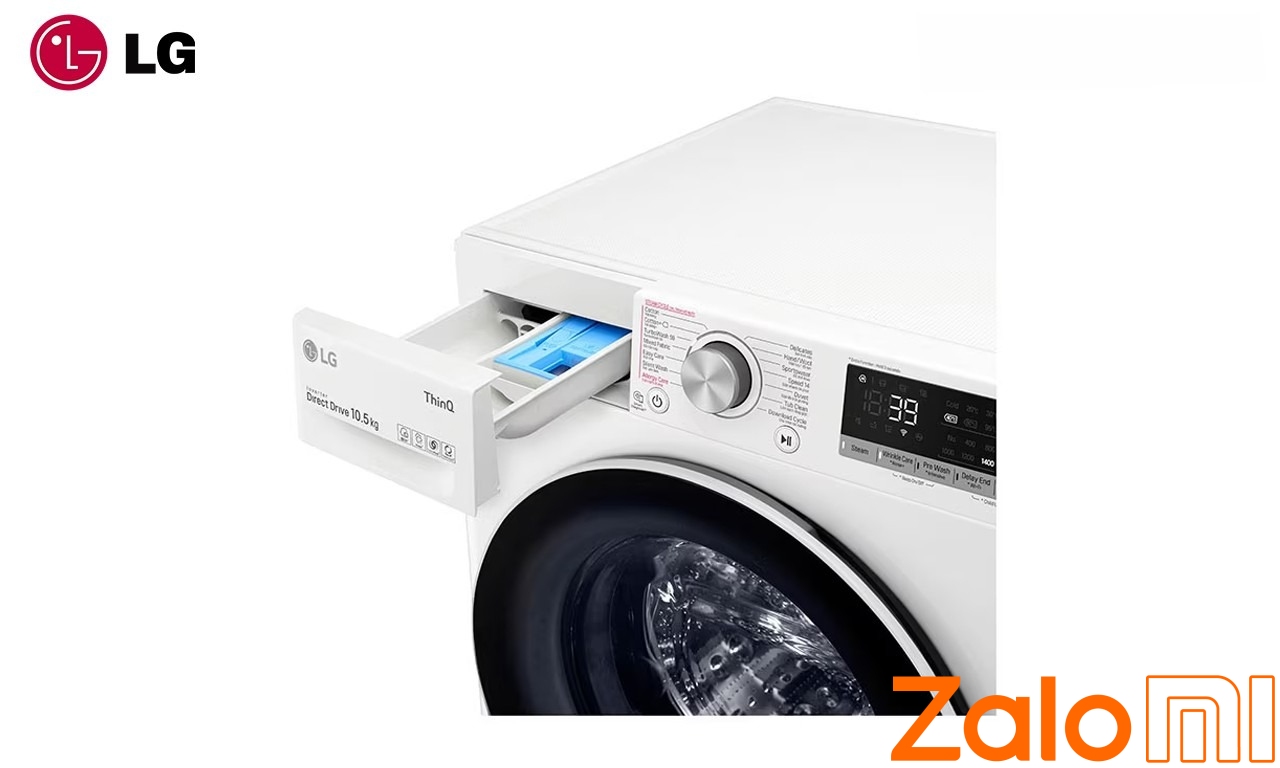 Máy giặt LG Inverter 10.5kg FV1450S3W2