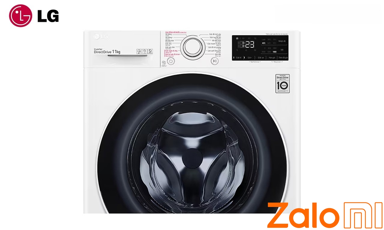 Máy giặt lồng ngang LG AI DD™ FV1411S5W 11kg - Trắng
