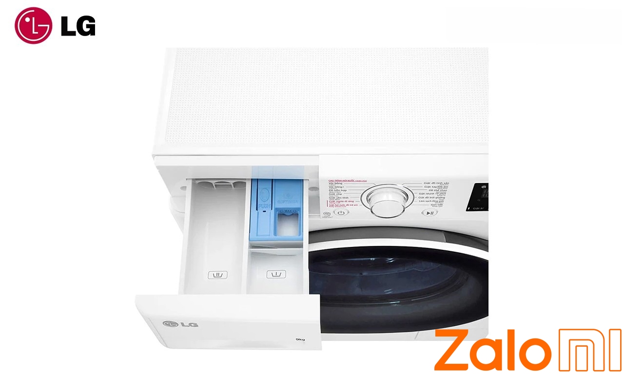 Máy giặt lồng ngang LG AI DD™ FV1209S5W 9kg - Trắng