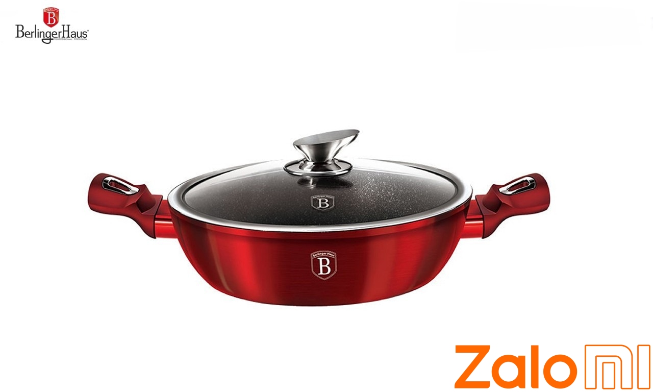 Nồi chảo 2 quai có nắp Berlinger Haus BH/1263N 28cm
